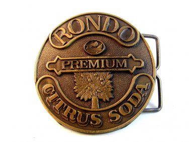 Vintage Rondo Premium Citrus Soda Belt Buckle