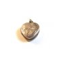 Vintage Sterling Silver Heart Locket Pendant