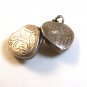 Vintage Sterling Silver Heart Locket Pendant