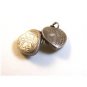 Vintage Sterling Silver Heart Locket Pendant