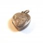 Vintage Sterling Silver Heart Locket Pendant