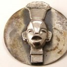 Fabulous Art Deco Egyptian African Queen Black American Brooch