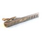 Vintage 1950's - 1960's Silver Tone Engraved Initial H Tie Clasp