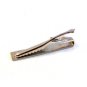 Vintage 1950's - 1960's Silver Tone Engraved Initial H Tie Clasp