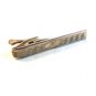Vintage 1950's - 1960's Silver Tone Engraved Initial H Tie Clasp