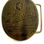 Vintage IMC Stroh's Bohemian Style Belt Buckle 10302013ab