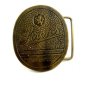 Vintage IMC Stroh's Bohemian Style Belt Buckle 10302013ab