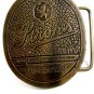Vintage IMC Stroh's Bohemian Style Belt Buckle 10302013ab