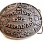 Vintage The Old Farmers Almanac Est. 1792 Belt Buckle