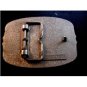 Vintage Silver & Gold Tone American Eagle Belt Buckle 487897988de