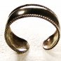 Vintage Mexican Sterling Silver Cuff Bracelet Unbranded 62915