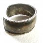 Vintage Mexican Sterling Silver Cuff Bracelet Unbranded 62915