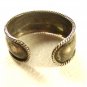 Vintage Mexican Sterling Silver Cuff Bracelet Unbranded 62915