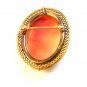 Signed 1/20 12K.G.F.C.T. Gold Filled Shell Cameo Brooch / Pendant