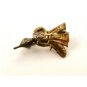 Vintage Sterling Silver Gold Vermeil Siam Dancer Brooch