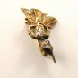 Vintage Sterling Silver Gold Vermeil Siam Dancer Brooch