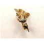 Vintage Sterling Silver Gold Vermeil Siam Dancer Brooch