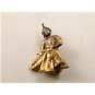 Vintage Sterling Silver Gold Vermeil Siam Dancer Brooch
