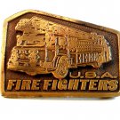 Vintage U.S.A. Fire Fighters Belt Buckle