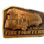 Vintage U.S.A. Fire Fighters Belt Buckle