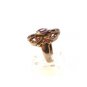 Vintage Edwardian Silver Amythest Marcisites Ring Sz 8