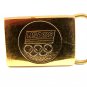 Vintage 1988 U.S.A. Olympics Belt Buckle by BTS