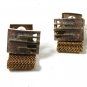 Vintage 2 Tone Silvertone & Goldtone Wrap Around Cufflinks Unbranded 71515