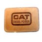 Vintage CAT Diesel Power Leather Belt Buckle