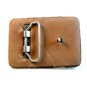 Vintage CAT Diesel Power Leather Belt Buckle