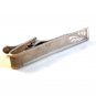 Vintage 1950 - 1960's Sterling Silver Tie Clasp Signed A&Z