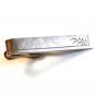 Vintage 1950 - 1960's Sterling Silver Tie Clasp Signed A&Z