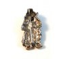 Vintage Esquivel and Fees Sterling Silver Dog Spaniel Cowboy Hat Brooch