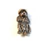 Vintage Esquivel and Fees Sterling Silver Dog Spaniel Cowboy Hat Brooch