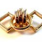 Vintage Art Deco Gold Tone Brooch