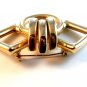 Vintage Art Deco Gold Tone Brooch
