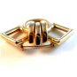 Vintage Art Deco Gold Tone Brooch