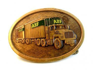 Vintage ABF Freight System Inc. Belt Buckle