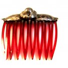 Vintage Native American Sterling Silver Hair Accent Comb