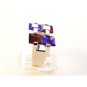 Vintage Sterling Silver Amythest Garnet Ring Sz 8
