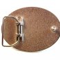 Womans / Ladies Silver Tone Butterfly Enameled Western Belt Buckle