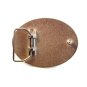 Womans / Ladies Silver Tone Butterfly Enameled Western Belt Buckle