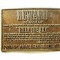 Vintage Billy The Kid $5,000 Reward Dead or Alive Belt Buckle Unbranded 71415