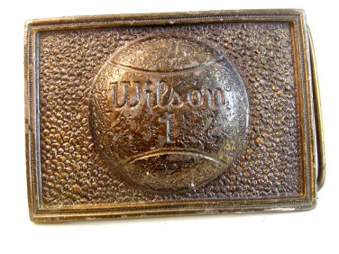 Vintage Wilson 1 Belt Buckle