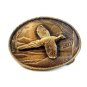 Vintage 1980 Pheasant Belt Buckle Made in U.S.A.
