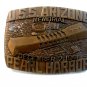 Vintage U.S.S. Arizona Memorial Pearl Harbor Belt Buckle