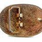 Vintage Silver Tone Western Cowboy Bull Head Belt Buckle