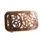 Sterling Silver w/ Gold Overlay Belt Buckle by Tusch New Orleans LA 62414