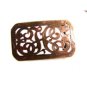 Sterling Silver w/ Gold Overlay Belt Buckle by Tusch New Orleans LA 62414