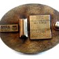 Vintage Second Loop Cattle Round Up Western Belt Buckle by Hawk Gallery