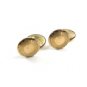 True Vintage Edwardian / Deco Goldtone Cufflinks Marked S&S 101014